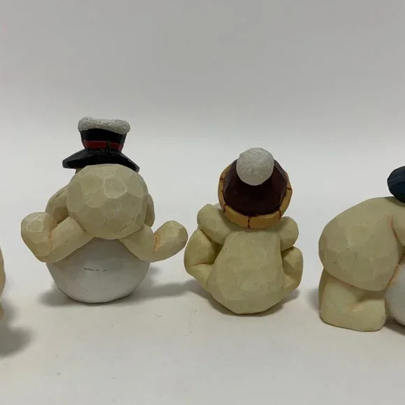 Frolicking Snowmen Ornaments 4 - Picture 7 of 9